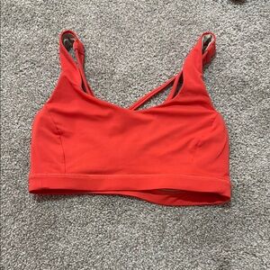 Women's Red Sports Bra